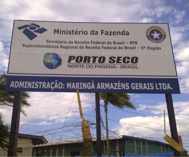 Placas De Obras Construtora Receita Federal Porto Seco Emplaca 007